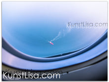 Lade das Bild in den Galerie-Viewer, Landschaftsfotografie "Ozean, Blick aus dem Flugzeug" - Neuseeland