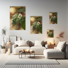 Lade das Bild in den Galerie-Viewer, Naturfotografie "Blatt im Morgentau" - Peru