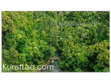 Lade das Bild in den Galerie-Viewer, Landschaftsfotografie "Vogelperspektive vom Regenwald" - Neuseeland