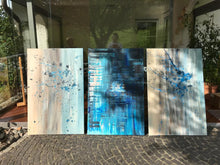 Lade das Bild in den Galerie-Viewer, Abstrakte Malerei auf Leinwand "Wonderland" - 115x75x1,5cm