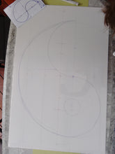 Lade das Bild in den Galerie-Viewer, Abstrakte Malerei auf Leinwand "Yin und Yang in Neon-Farben" - je 115x75x1,5cm