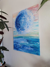 Lade das Bild in den Galerie-Viewer, Abstrakte Malerei auf Leinwand "New Horizons" - 80x60x1cm