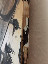 Lade das Bild in den Galerie-Viewer, Abstrakte Malerei auf Leinwand "Mr. Brown" - 115x75x1,5cm