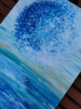 Lade das Bild in den Galerie-Viewer, Abstrakte Malerei auf Leinwand "New Horizons" - 80x60x1cm