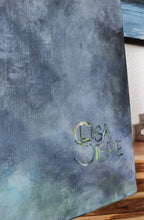 Lade das Bild in den Galerie-Viewer, Abstrakte Malerei auf Leinwand "Löwenzahn in Blüte-Bloom" - 80x80x1,5cm