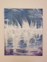 Lade das Bild in den Galerie-Viewer, Abstrakte Malerei auf Leinwand "Zuhause" - 50x40x1,5cm