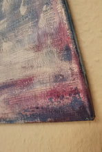 Lade das Bild in den Galerie-Viewer, Abstrakte Malerei auf Leinwand "Zuhause" - 50x40x1,5cm