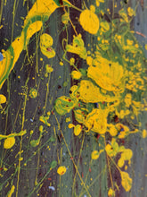 Lade das Bild in den Galerie-Viewer, Abstrakte Malerei auf Leinwand "Universe" - 70x50x1,5cm