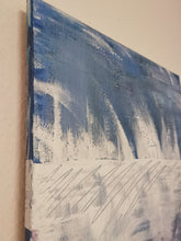 Lade das Bild in den Galerie-Viewer, Abstrakte Malerei auf Leinwand &quot;Zuhause&quot; - 50x40x1,5cm
